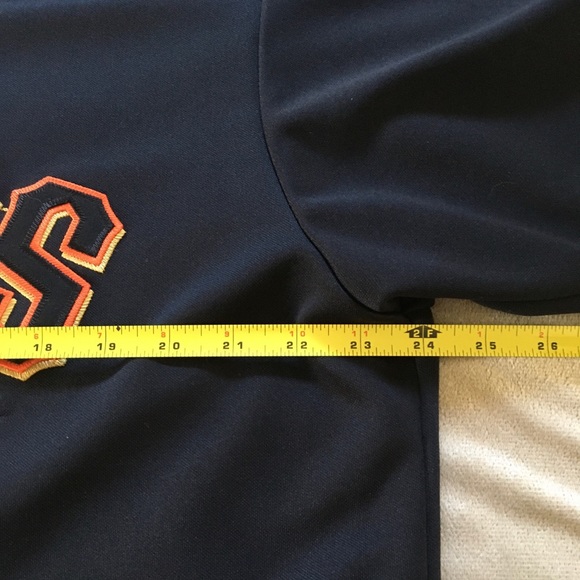 Men’s XL Black SF Giants Jersey SOLD ELSEWHERE - Picture 3 of 5